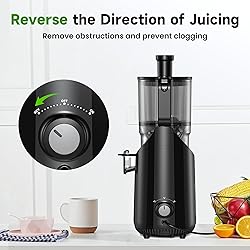 Cold Press Juicer, Amumu Slow Masticating Machines