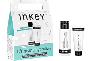 The INKEY List It’s Giving Hydration Gift Set, Hydrating Cream-to-Milk Cleanser + Omega Water Cream Moisturiser, Skincare Duo for Healthy, Glowing Skin, Gift Set for All Skin Types