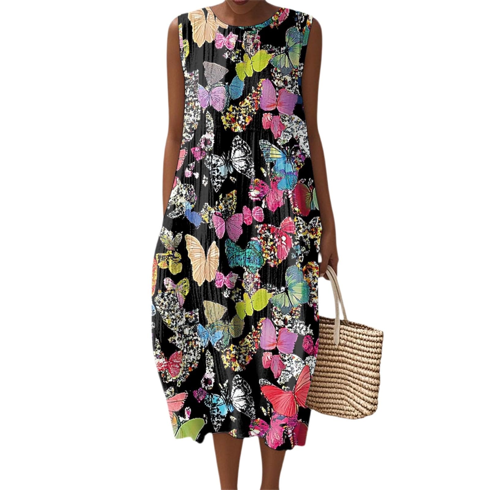 Casual Summer Fall Dresses for Women 2025 Cotton