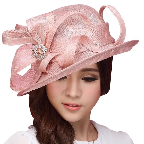 June's Young Sinamay Hat Women Hats Ladies Church Hat Cocktail Sun Hat