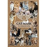 Alterhuman - Cat Mask Workbook designed for Therian | Templates for Cat Mask Making | Project Planner | Blank Mask Outlines for Design, Colouring or ... | Cute Collage | Therian Community Symbol