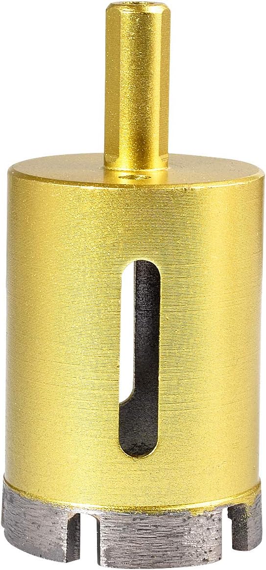 KATUR 40mm Dia Diamond Hole Saw Drill Bit, Slate Porcelain Marble