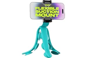 Tenikle® PRO - Flexible Tentacle Tripod for Mobile Phone and Action Camera GoPro, Insta360, DJI Osmo, As Seen on Shark Tank, Bendable Suction Cup Camera Mount & Holder, iPhone & Android Compatible