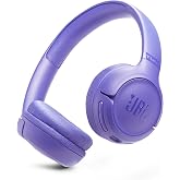 JBL Tune 530BT - Wireless on-Ear Headphones with Bluetooth&reg; 6.0 (Purple) | Powerful JBL Pure Bass Sound, 2 beamforming mics for perfect calls, Up to 76 hours (45hrs Talk time) &amp; Multi-point connection