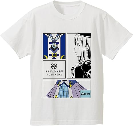 Amazon ラブライブ サンシャイン 国木田花丸 未来の僕らは知ってるよtシャツ レディース Sサイズ アニメ 萌えグッズ 通販