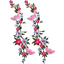 Amazon.com: WANLIAN Decorative Patches, Embroidered Iron on