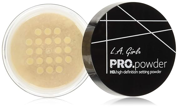 LA GirlHD Pro Setting Powder (Face Powder), Banana Yellow, 5g