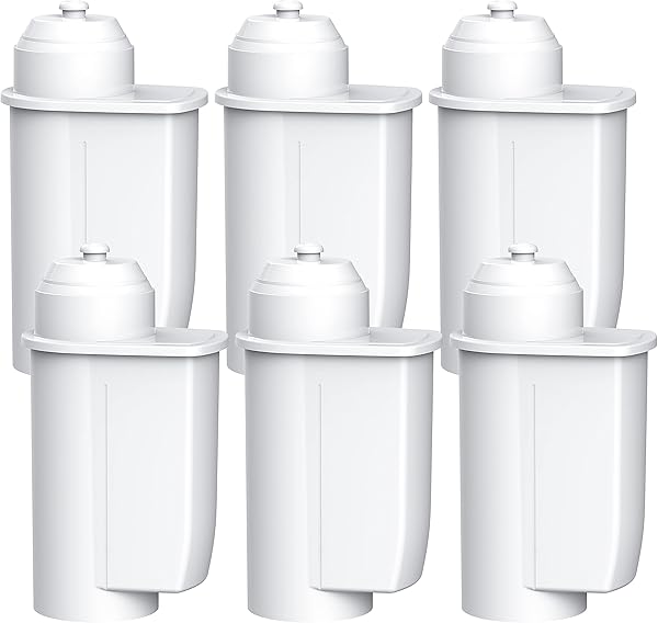 Waterdrop Ersatzwasserfilter für Siemens® EQ Series, EQ5, EQ6, EQ7, EQ9, EQ500, Bosch® TCZ7003, TCZ7033, für Brita® Intenza® 575491, TÜV SÜD Zertifiziert, Pack of 6