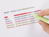 Pilot FRIXION LIGHT SOFT Erasable Highlighters Pastels Pack of 5 view 6