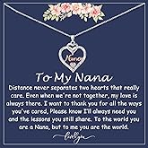 GLEZZA Easter Basket Stuffers-Teacher Appreciation Gifts Mothers Day Gifts,Mom Grandma Nana Aunt Necklace,Birthday Christmas Jewelry Gifts