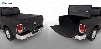 Truxmart 20 1245 Trifold Tonneau Cover Amazon Co Uk Car Motorbike