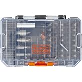 BLACK+DECKER BLACK + DECKER Screwdriver Bit Set, 40-Piece (BDAST40SETFF)