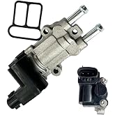 Idle Air Control Valve IACV 22270-0D040 Compatible with 2002-2006 Corolla, 2003-2006 Matrix, 2003-2006 Vibe - Replace 222700D040 IAC Valve