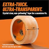 Gorilla 3044701 Crystal Clear Duct Tape 48mm x 8.2m Pack of 6 High Strength view 6