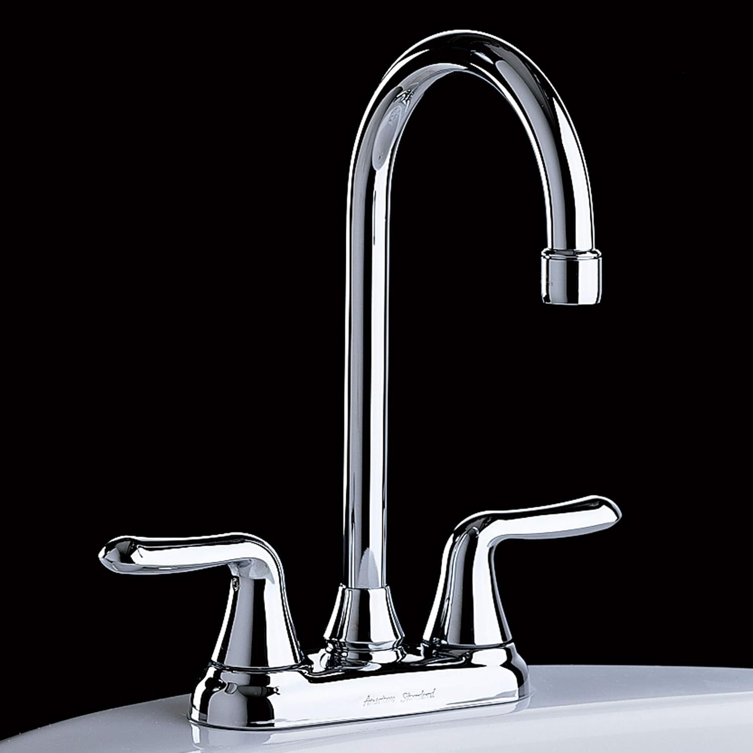American Standard 2475500.002 Colony Soft 2-Handle High-Arc Bar Sink Faucet, 1.5 GPM, Polished Chrome - - 