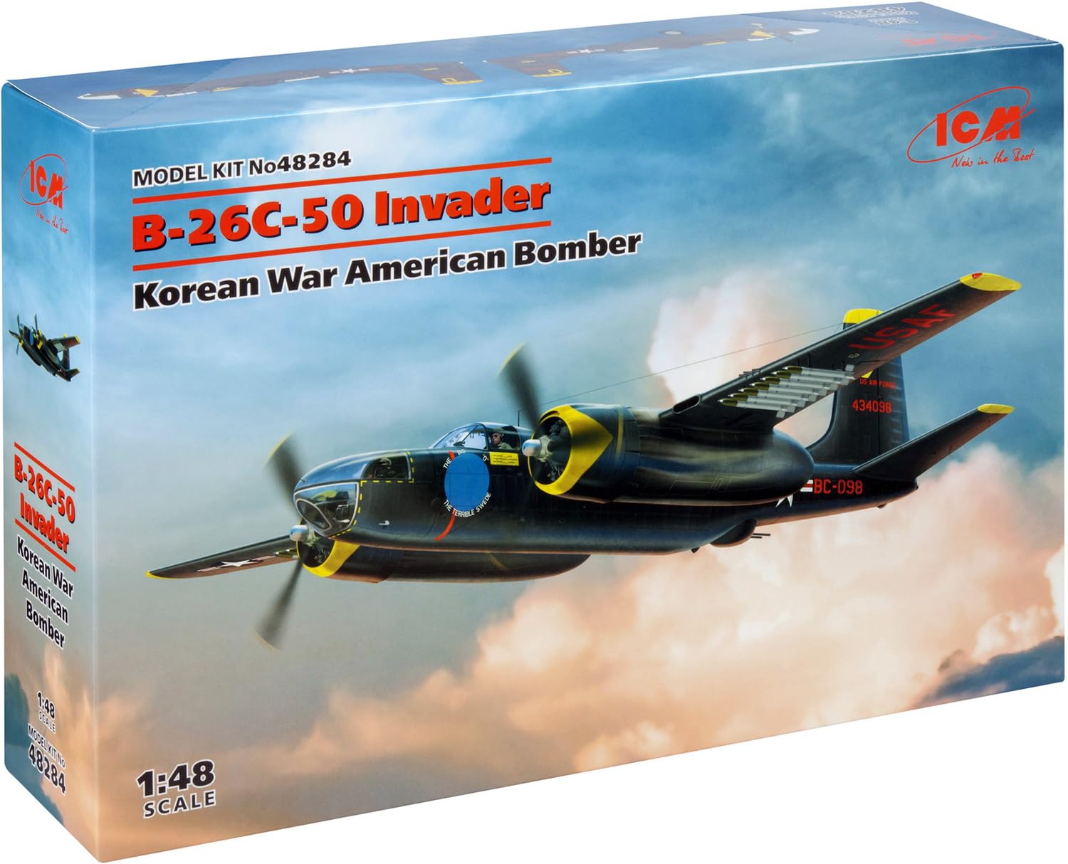 ICM 1:48 - B-26?-50 Invader, Korean War American Bomber