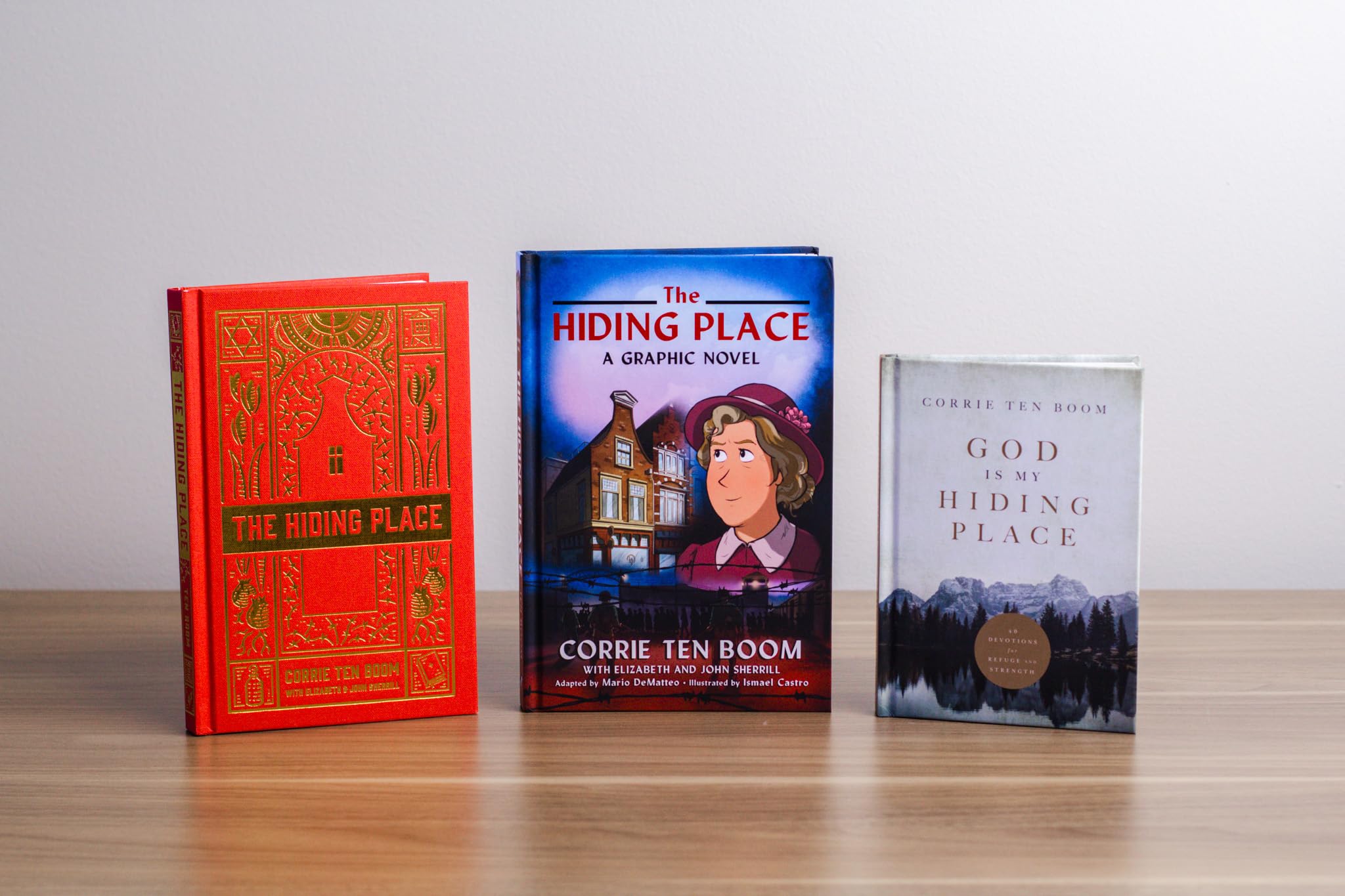 The Hiding Place: A Graphic Novel―For Ages 8-12, Full Color, Illustrated, World War II, Biography