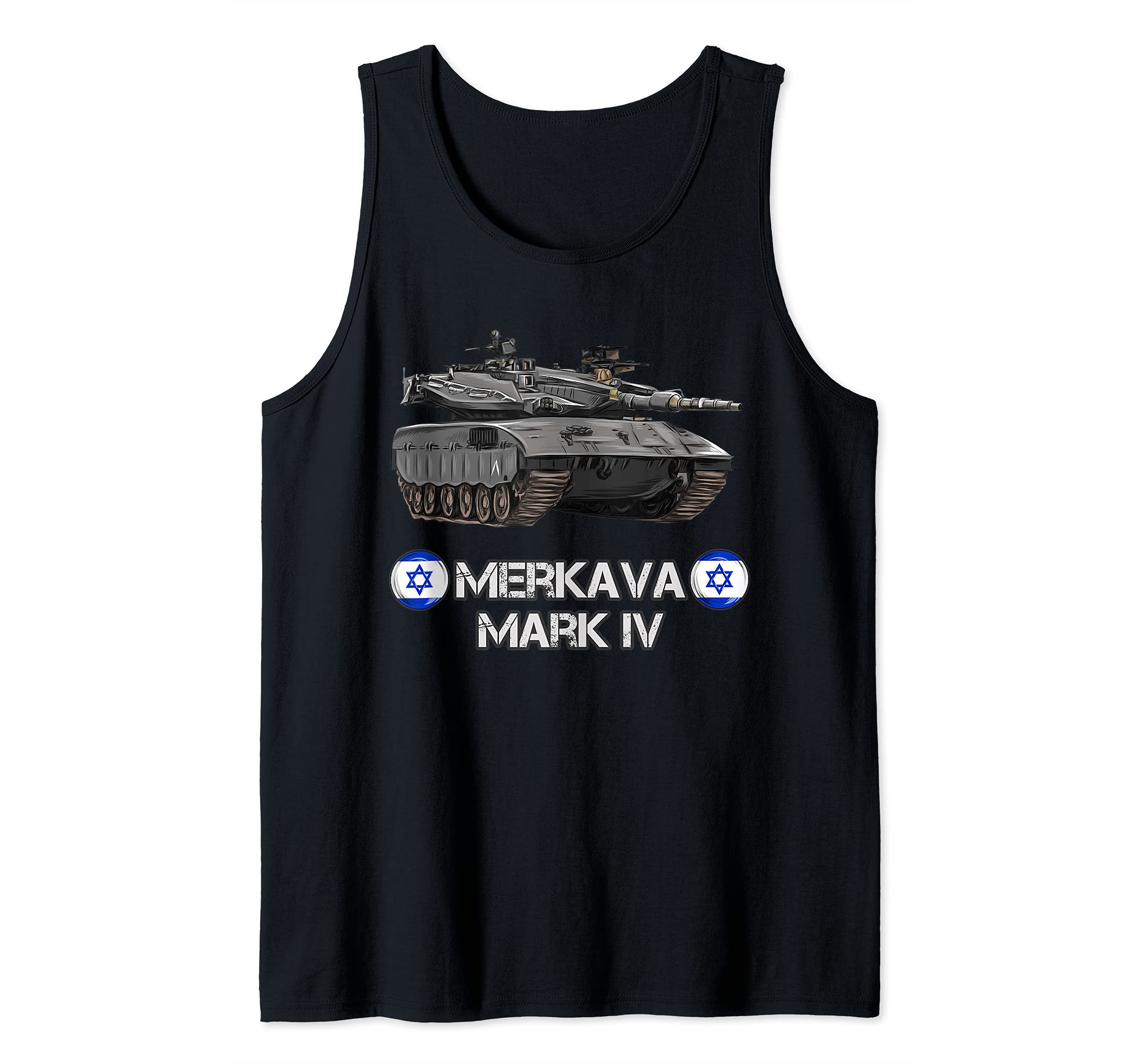 Israel Army Merkava Mark 4 Main Battle Tank gift Tank Top