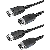 TriverseTech (2-Pack,4ft) Link Cable for Gameboy Advance, GBA, Gameboy Advance SP Link Cable