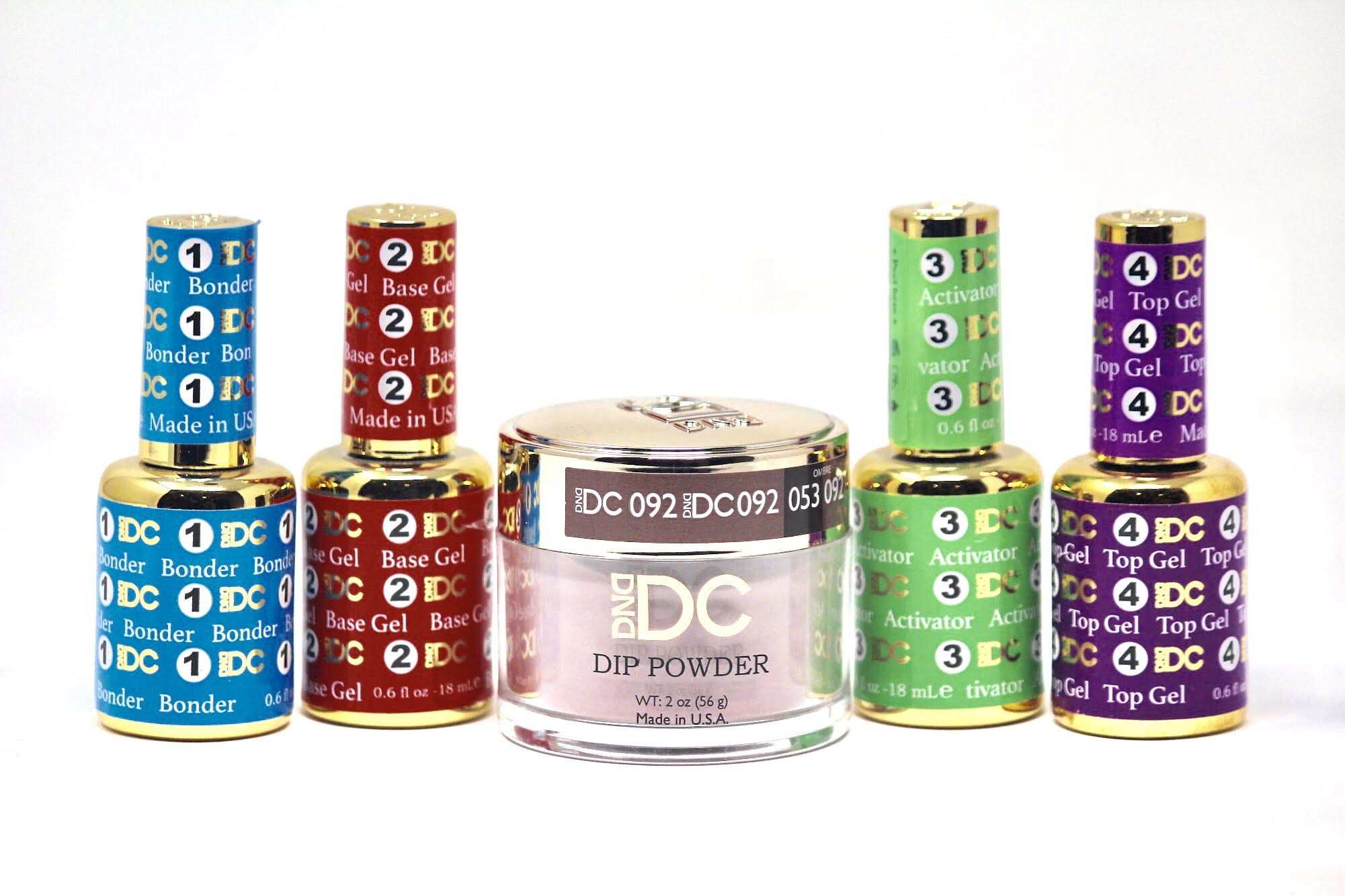DND DIP POWDER KIT (DC 092 RUSSET TAN)
