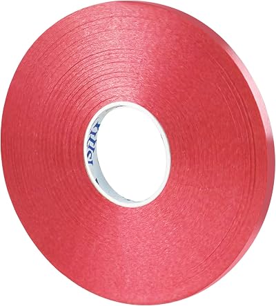 DONQL Balloon Ribbon 50M Curling Ribbon 5mm Red Gift Wrapping