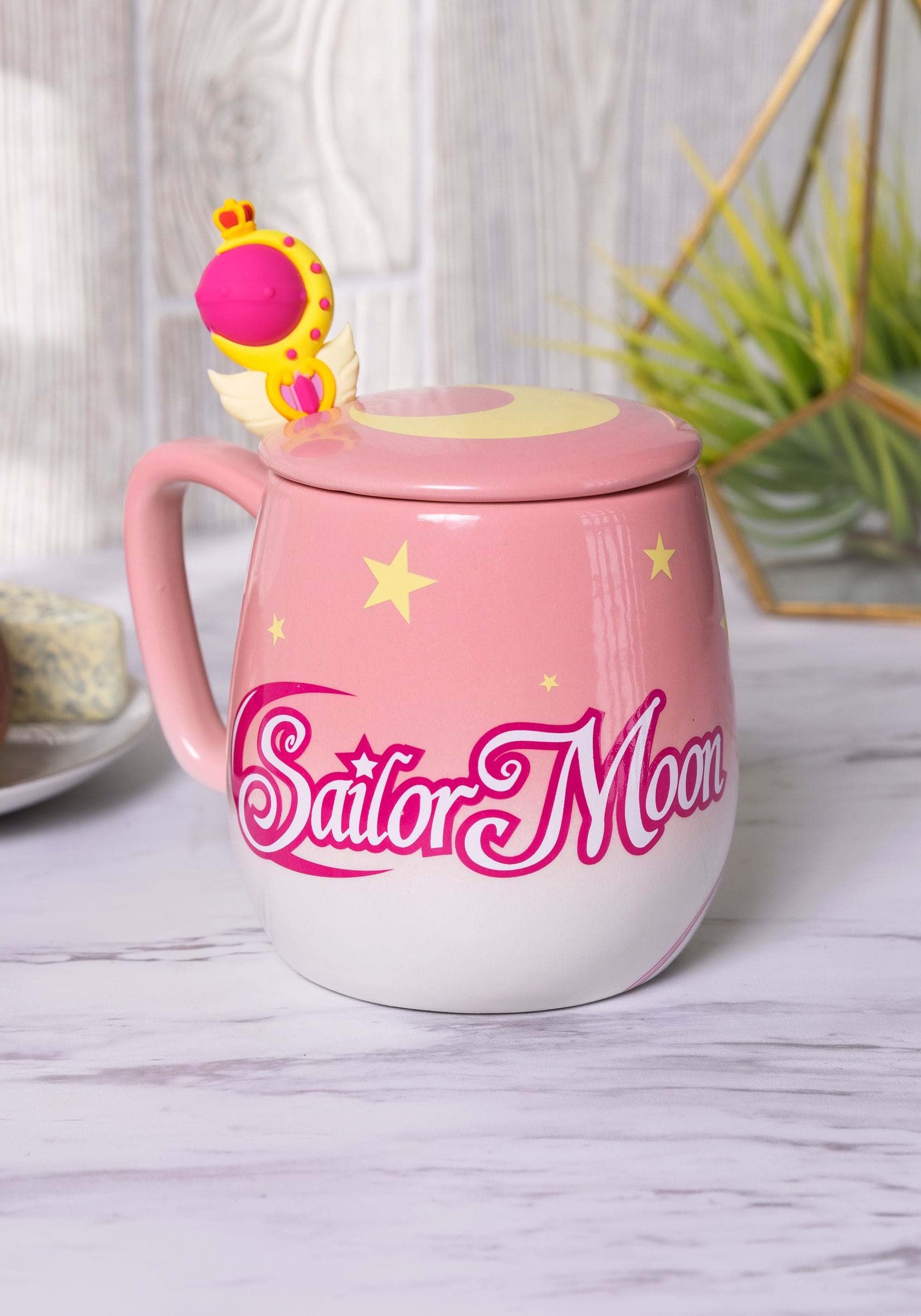 Sailor Moon 16oz Ombre Mug with Molded Spoon Standard