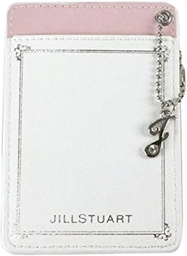 Amazon ジル スチュアート Jill Stuart パスケース カード チャーム ホワイト ストーン 宝石 通学 通勤 並行輸入品 Jillstuart ジルスチュアート 定期入れ