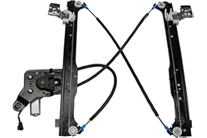 LAFORMO 741-578 Rear Driver Side Power Window Regulator with Motor Assembly Compatible with Silverado/Suburban/Avalanche 1500 2500 3500 00-06 Cadillac Escalade 02-06 GMC Yukon XL/Sierra