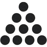 Rechabite 10 Pack Intake Filter Replacement for Air Compressor, 2" Round, Universal Fits for Craftsman, Porter Cable, DeVilbiss