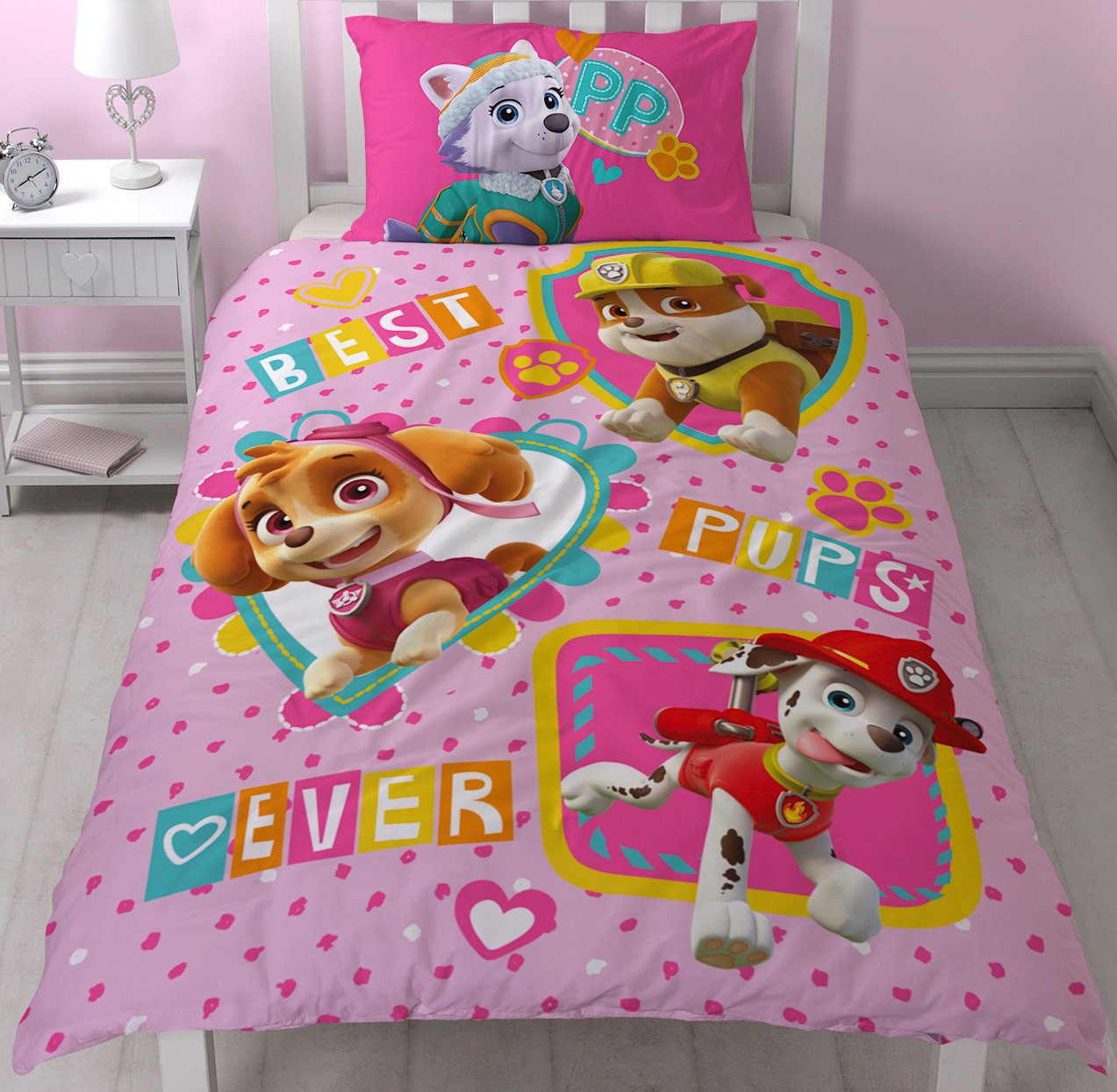 Paw Patrol Forever UK Single Panel Duvet/Doona Cover Set Buy Online in United Arab Emirates at