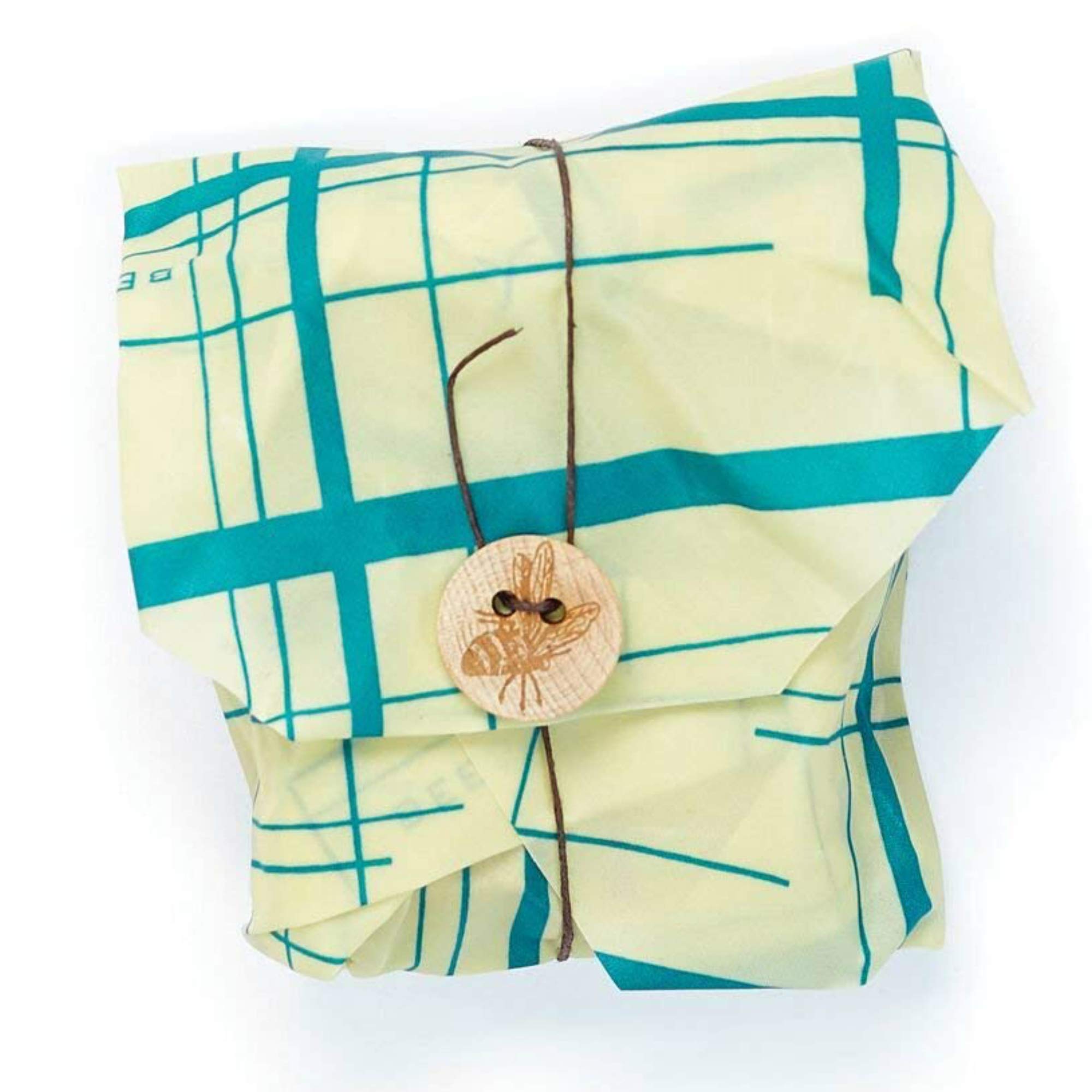 Bee’s Wrap Single Sandwich Wrap, 33 x 33 cm / 13 x 13 inch, Blue