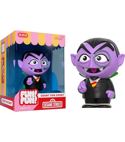 Medicom Sesame Street: Count von Count Ultra Detail Figure