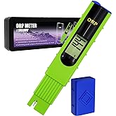 ORP Meter, ORP Redox Meter Tester -1999~1999mV, 1-Point Calibration, Oxidation Reduction Potential, Aquariums, Swimming Pools, Water Treatment Systems, Aquaculture, Spa