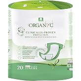 Organyc 100% Certified Organic Cotton Baby Diaper Liner for Sensitive Skin, Fits All Brands and Sizes Diapers Except New Born, 20 Count