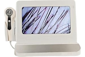 Professional Scalp Camera with 11-Inch HD Screen - High-Definition Hair & Scalp Analysis Device for Salons and Spas, Easy to 