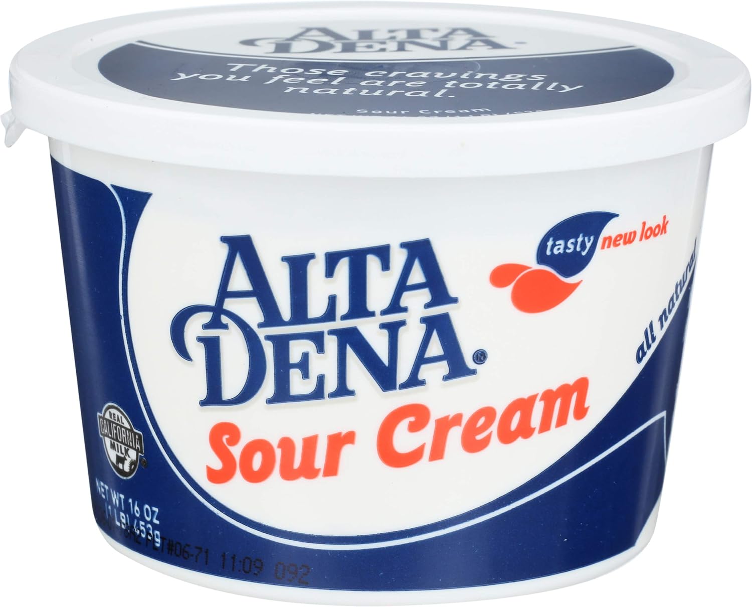 Alta Dena Sour Cream All Natural, 16 oz Grocery & Gourmet Food