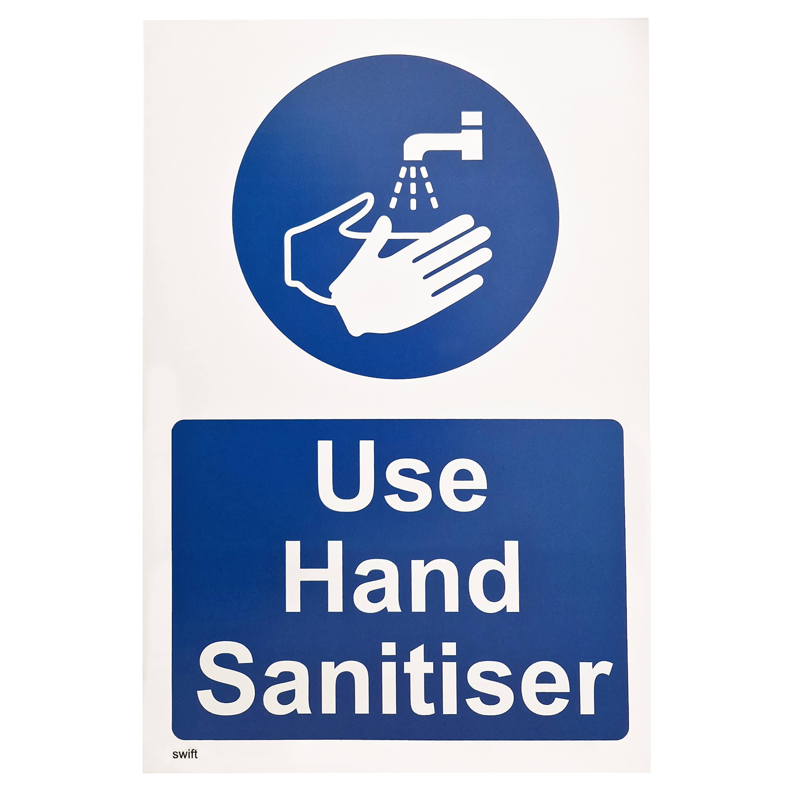 Hand Sanitiser Sign Business Workplace Shop Restaurant Toilet Display Safety Door Notice