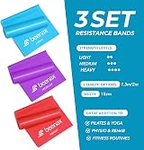 Beenax Resistance Band Set of 3 2m Multipurpose Fitness Bands Green Blue Purple view 6