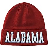 HUIGONGSHOU Beanie for Men and Women, Cuffed Hat Sport Fans Gift for Men Women Kids