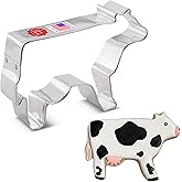 Ann Clark Cow Cookie Cutter Large, 4" Made in USA