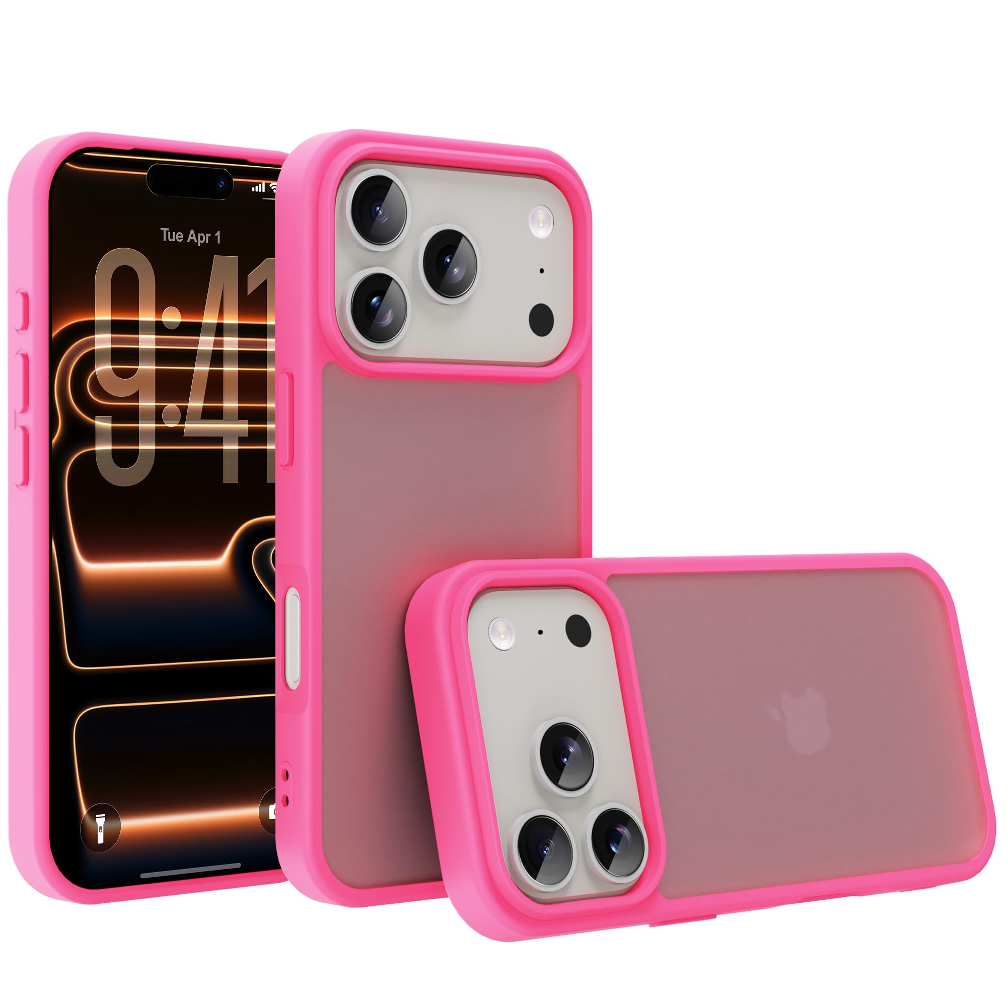 for iPhone 17 pro max Case Translucent Matte Phone