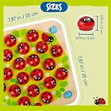 Nene Toys Ladybug’s Garden Memory Game Wooden Matching for Kids 3 4 5 view 8