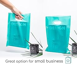 Choice Marts 100 Teal Bags for Small Business