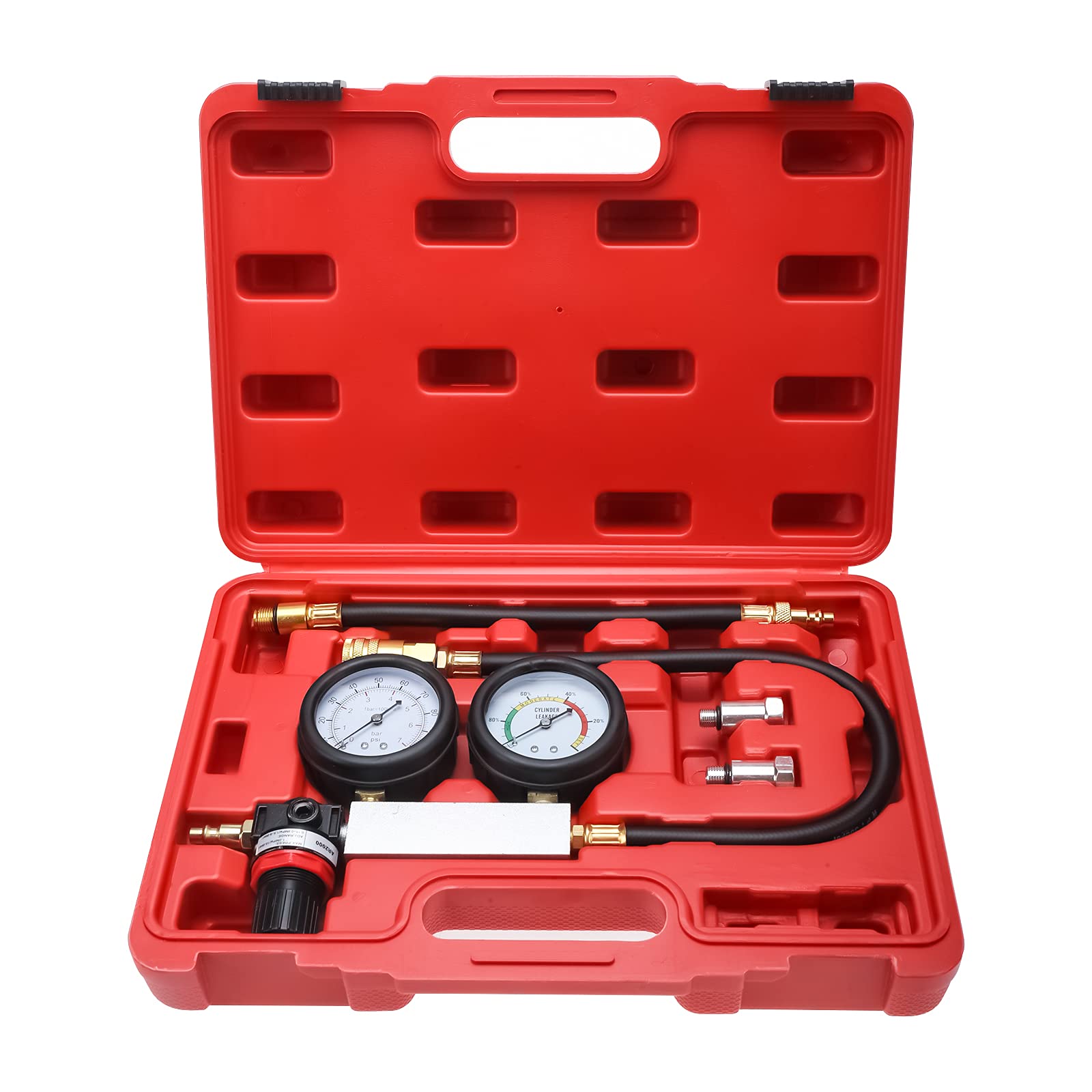 Cylinder Leak Detector For Car Petrol Engine Gauge Tool Automobile Tools TU-21 Compression Leak - Foto 8