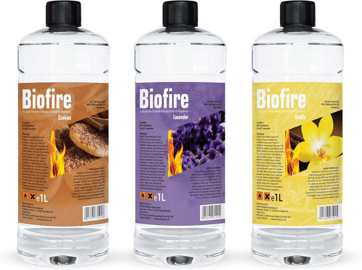 Bioethanol Scented Liquid Fuel Eco Line Premium Grade Quality, Clean