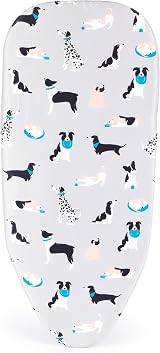 Beldray Tabletop Ironing Board 73 x 31cm Dog Print Cover 100% Cotton view 9