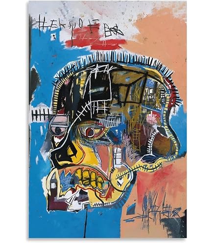 Amazon.com: Notary 1983 de Jean-Michel Basquiat - Arte de pared