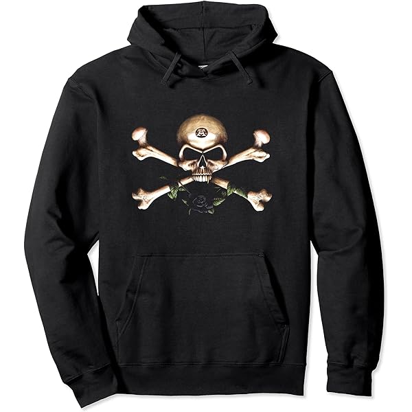 Amazon.com: Alchemy Gothic Vampire Skull And Cross Bones Pullover