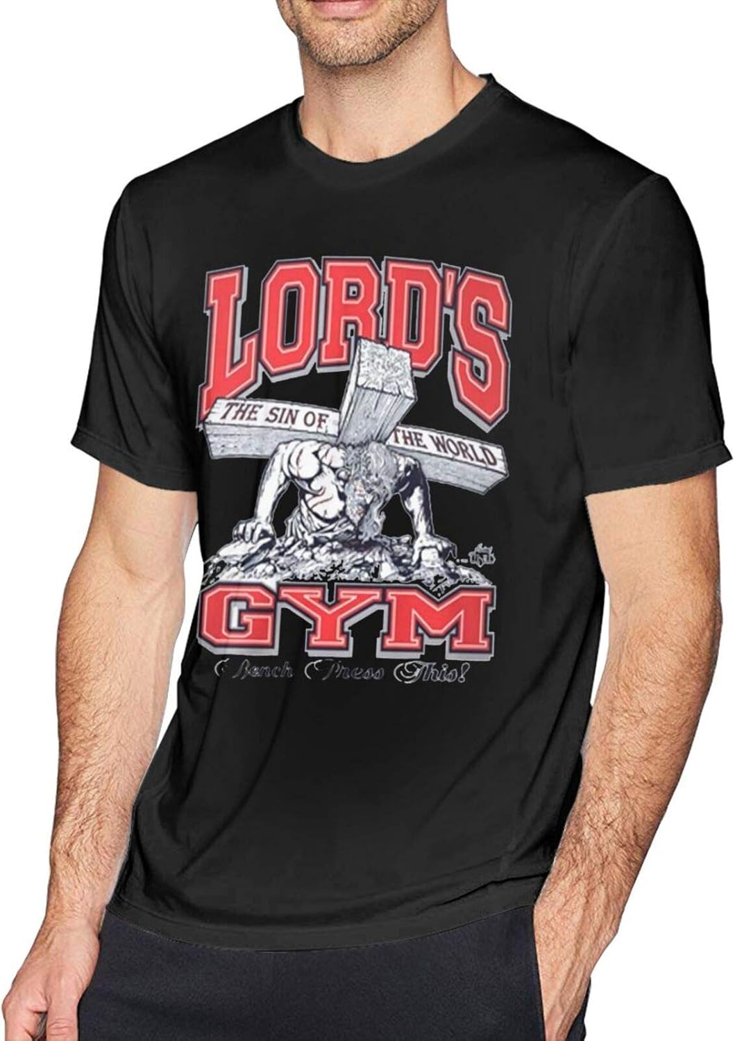 IUBBKI Lord's Gym Men's Short Sleeve TShirt Amazon.co.uk