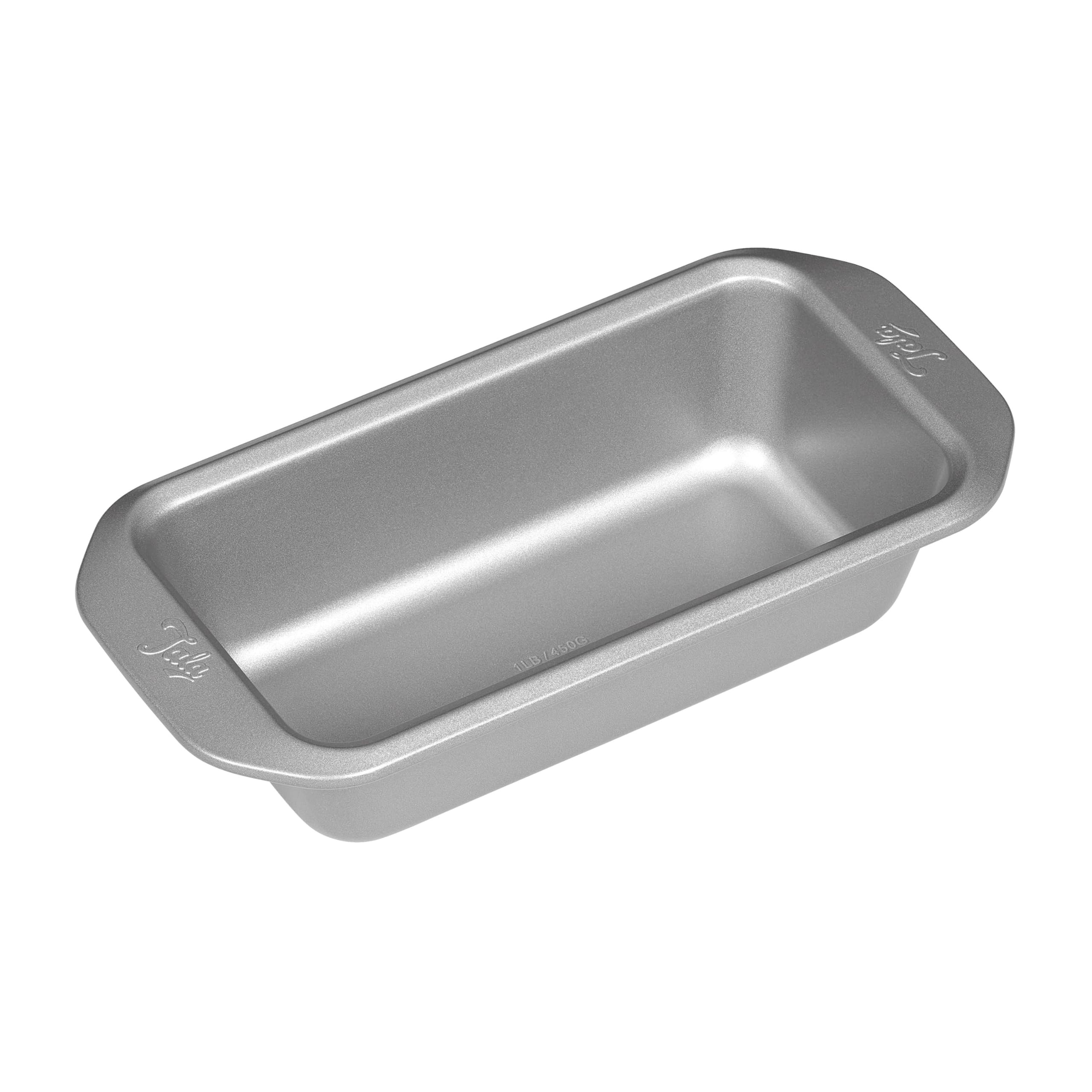 Tala 1lb Loaf Tin - Non-Stick Loaf Pan - Even Heat Distribution Oven Tray for Bread, Banana Bread & Pound Cakes - Carbon Steel, Wide Flat Handles, 25.6 x 12.6 x 6.06 cm